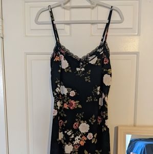 Floral slip dress